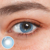 Cosplay Prism Pop Blue Coloured Contact Lenses