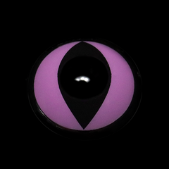 Cosplay Cat Eye Purple Coloured Contact Lenses