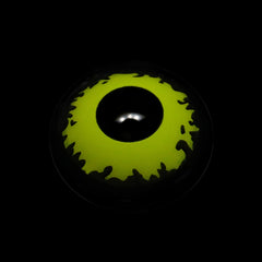 Cosplay Demonlord Mammon Yellow Coloured Contact Lenses