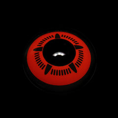Cosplay NARUTO Obito Red Coloured Contact Lenses