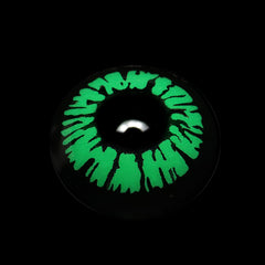 Cosplay Cyberpunk Green Coloured Contact Lenses