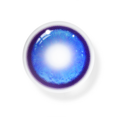 Cosplay Thermo Aura Blue Coloured Contact Lenses