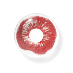 Cosplay Parasite Red Coloured Contact Lenses