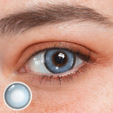 Adelina Blue Prescription Coloured Contact Lenses - BEAUEYE (UK)