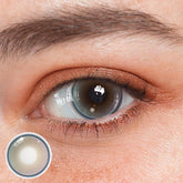 Aura Blue Coloured Contact Lenses - BEAUEYE (UK)
