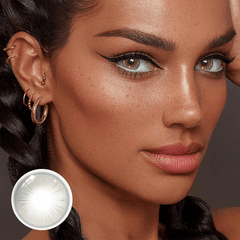 Avery Light Brown Coloured Contact Lenses - BEAUEYE (UK)