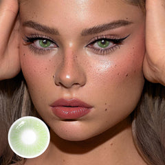 Bellini Green Prescription Coloured Contact Lenses - BEAUEYE (UK)