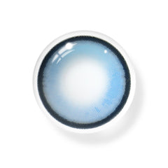 Bibab Blue Prescription Coloured Contact Lenses - BEAUEYE (UK)