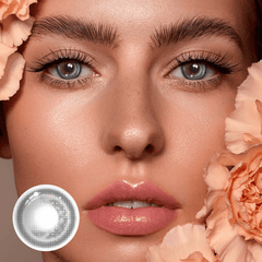 Calliope Moon Gray Prescription Coloured Contact Lenses - BEAUEYE (UK)