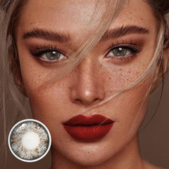 Carnelian Gray Coloured Contact Lenses - BEAUEYE (UK)