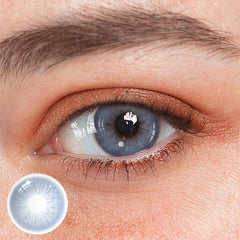 Claudina Blue Coloured Contact Lenses - BEAUEYE (UK)