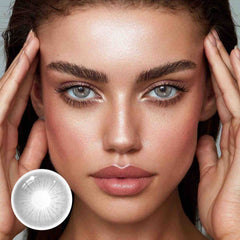 Claudina Gray Coloured Contact Lenses - BEAUEYE (UK)