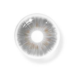 Clover Shining Gray Coloured Contact Lenses - BEAUEYE (UK)