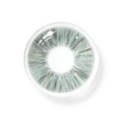 Clover Shining Green Coloured Contact Lenses - BEAUEYE (UK)