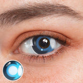 Cosplay Agate Blue Coloured Contact Lenses - BEAUEYE (UK)
