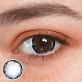 Cosplay Big Eye Girl Blue Prescription Coloured Contact Lenses - BEAUEYE (UK)