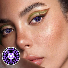 Cosplay Black Butler Covenant Purple Prescription Coloured Contact Lenses - BEAUEYE (UK)