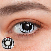 Cosplay Bucktooth White Coloured Contact Lenses - BEAUEYE (UK)