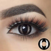 Cosplay Cat Eye Lash White Coloured Contact Lenses - BEAUEYE (UK)