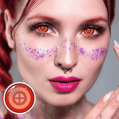 Cosplay Chainsaw Man Power Coloured Contact Lenses - BEAUEYE (UK)