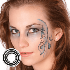Cosplay Circle Black Contact Lenses - BEAUEYE (UK)