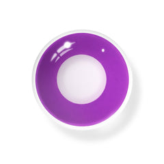 Cosplay Circle Line Purple Coloured Contact Lenses - BEAUEYE (UK)