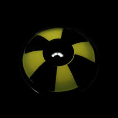 Cosplay Circus Light Yellow Coloured Contact Lenses - BEAUEYE (UK)