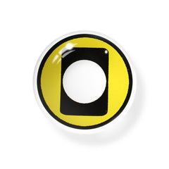 Cosplay Circus Yellow Coloured Contact Lenses - BEAUEYE (UK)