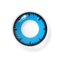 Cosplay Dark Blue Elf Coloured Contact Lenses - BEAUEYE (UK)