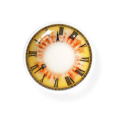 Cosplay DATE A LIVE Toki Aki Kurumi Brown Prescription Coloured Contact Lenses - BEAUEYE (UK)