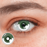 Cosplay Demon Slayer Hashibira Inosuke Green Coloured Contact Lenses - BEAUEYE (UK)