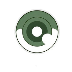 Cosplay Demon Slayer Hashibira Inosuke Green Coloured Contact Lenses - BEAUEYE (UK)