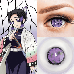 Cosplay Demon Slayer Kochou Shinobu Purple Coloured Contact Lenses - BEAUEYE (UK)