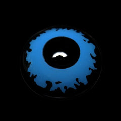 Cosplay Demonlord Mammon Dark Blue Coloured Contact Lenses - BEAUEYE (UK)