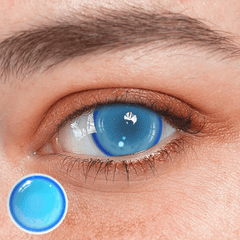 Cosplay Fairy Blue Coloured Contact Lenses - BEAUEYE (UK)