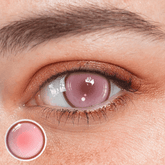 Cosplay Fairy Pink Coloured Contact Lenses - BEAUEYE (UK)