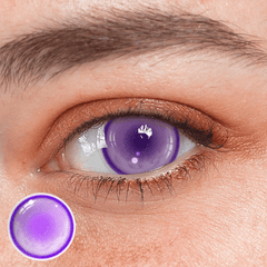Cosplay Fairy Purple Coloured Contact Lenses - BEAUEYE (UK)