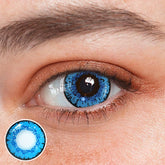 Cosplay Genshin Impact Candace Dark Blue Coloured Contact Lenses - BEAUEYE (UK)
