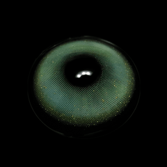 Cosplay Gold Rim Green Coloured Contact Lenses - BEAUEYE (UK)