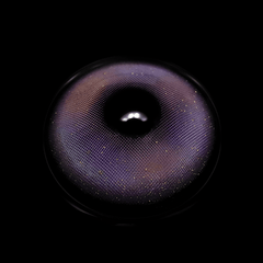 Cosplay Gold Rim Purple Coloured Contact Lenses - BEAUEYE (UK)