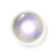Cosplay Gold Rim Purple Coloured Contact Lenses - BEAUEYE (UK)