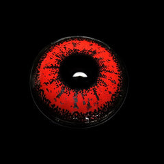 Cosplay ICE Red Prescription Coloured Contact Lenses - BEAUEYE (UK)