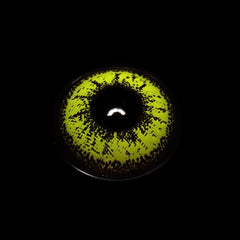 Cosplay ICE Yellow Prescription Coloured Contact Lenses - BEAUEYE (UK)