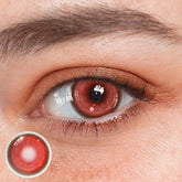 Cosplay KOI Red Coloured Contact Lenses - BEAUEYE (UK)