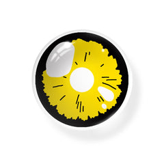 Cosplay Lobelia Veronica Yellow Coloured Contact Lenses - BEAUEYE (UK)