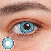 Cosplay Lucifer's Eye Blue Coloured Contact Lenses - BEAUEYE (UK)