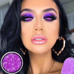 Cosplay Midsummer Purple Coloured Contact Lenses - BEAUEYE (UK)