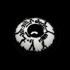 Cosplay NARUTO Byakugan Black Coloured Contact Lenses - BEAUEYE (UK)