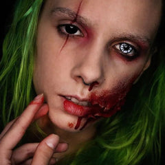 Cosplay NARUTO Byakugan Black Coloured Contact Lenses - BEAUEYE (UK)