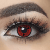 Cosplay Naruto Red Sasuke Sharingan Prescription Coloured Contact Lenses - BEAUEYE (UK)